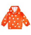 Толстовка с сердечками Mini Rodini, красный - фото