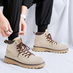 Мужские ботинки Cahhrrn X Martin Boot Men Beige V05 - фото 10
