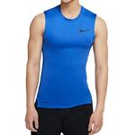 Жилет Nike Pro Logo Training Tight Vest Blue Royal blue - фото 3