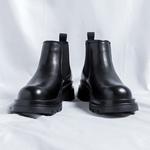 Ботинки Челси мужские черный Zuwudong - фото 12