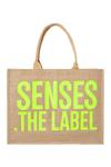 Сумка-шоппер SENSES.THE LABEL, кремовый - фото