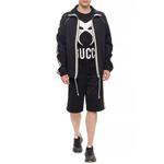 Шорты ss20 technical jersey shorts g-knitted drawstring shorts for men black Gucci, черный - фото 3