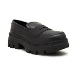 Кожаные лоферы Calvin Klein, черный - фото