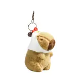 Плюшевый кулон капибара 12 см высота Whoops - фото 4