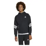 Толстовка adidas Future Icons 3 Stripes full zip, черный - фото