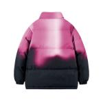 Пуховик Unisex 30BRAID, розовый-88 (В комплекте с брендовой толстовкой) - фото 10