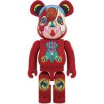 BE@RBRICK Bearbrick Keiichi Tanaami Red - фото 4