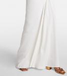 Платье макси с рюшами Fusion Christopher Esber, белый - фото 6