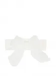 Ободок с бантом La Stupenderia, белый - фото