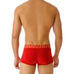 Грека Бордер Лонг Боксеры VERSACE, Красный - фото 4