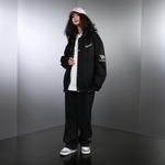 Куртка унисекс Kawasaki, бежево-серая (усовершенствованная вышивка в стиле вельвет) - фото 5