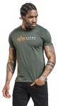 Футболка Alpha Industries ALPHA LABEL T, оливковый - фото 3