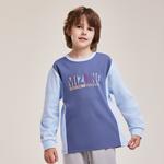 Детская футболка Mizuno, серо-голубая - фото 11