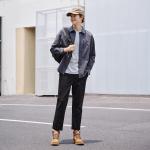 Мужская рубашка CAT, темный хаки - фото 5