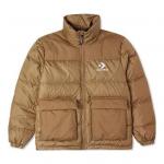 Куртка star chevron down jacket 'brown' Converse, коричневый - фото
