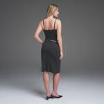 Топ с круглым вырезом SKIMS, цвет graphite - фото 3