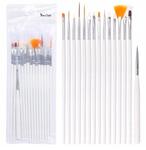 Набор кистей для дизайна ногтей, 15 шт. Deni Carte - фото 3