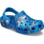 Сабо Crocs Classic Shark PS, синий - фото