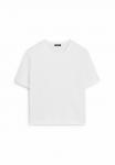 Футболка Massimo Dutti REGULAR FIT SHORT SLEEVE, White - фото 6