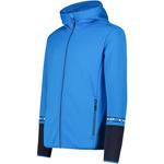 Толстовка с капюшоном, мужская куртка с фиксированным капюшоном Cmp, цвет river - фото 3