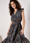 Платье Apricot FLORAL BARDOT, Navy/Dark Blue - фото 3