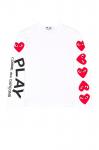 Футболка Comme des Garçons Logo, белый - фото
