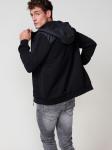 Толстовка с капюшоном на молнии KOROSHI, черный - фото 6