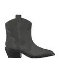 Ковбойские плоские ботильоны Alma En Pena, серый - фото