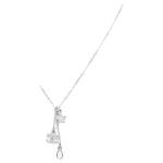 Chanel Женское серебряное ожерелье - фото 8