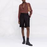 Рубашка женская Russet Saint Laurent, бордовый - фото 2