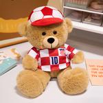 Плюшевый мишка jersey bear MERCONSER, коричневый - фото 5