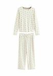 Пижамный комплект Next SET, Neutral Bow/Beige - фото
