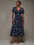 Платье с коротким рукавом Abstract Jolie Moi, Navy/Multi - фото 7