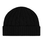 CELINE Триумф вязаная шапка из кашемира, Black - фото 2