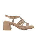 Сандалии на квадратном каблуке Alma En Pena, бежевый - фото