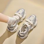 Кроссовки женские толстые низкие Agsdon, серый - фото 6