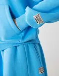 Синяя толстовка с объемной молнией COLLUSION - фото 4