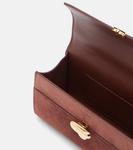 Сумка-тоут Symmetry Pochette из замши Savette, Espresso - фото 3