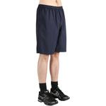 Шорты Cotton с эластичной талией THE ROW, синий - фото 4