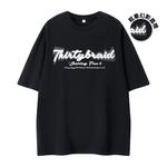 Футболка унисекс 30BRAID, черно-белая - фото 3