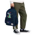 Converse Полиэстеровый рюкзак обычный унисекс темно-синий, Summer - фото 7