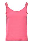 Топ ONLY, розовый - фото