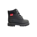 Ботинки детские Timberland Premium 6 Inch Toddler на шнурках, черный - фото