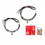 Браслет унисекс MUSTKOO, mbr-8536 couple's set - joy box *2 random greeting cards - фото