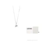LOEWE Серебряное ожерелье с латунными элементами Women's Silver - фото
