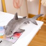 Gray Shark Dolls Plush Doll 60cm Height LEWAHON - фото 3