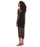 Платье AllSaints Rizo Dress, черный - фото 3