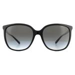 Квадратные черные темно-серые солнцезащитные очки с градиентом Michael Kors, черный - фото