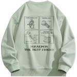 Толстовка унисекс Doraemon, хаки - фото 14