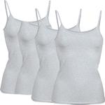 Майка Erwin Müller 4er Pack, цвет hellgrau meliert - фото